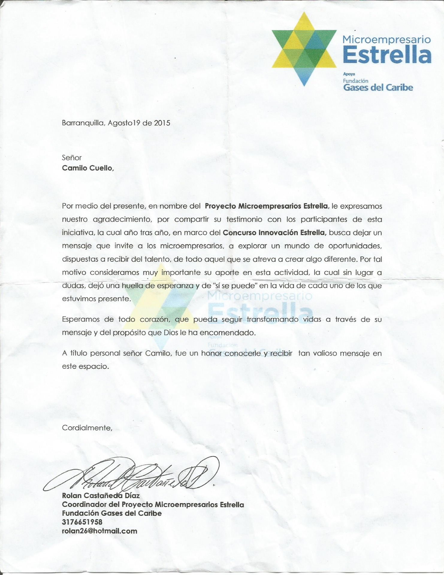 FUNDACION GASES DEL CARIBE